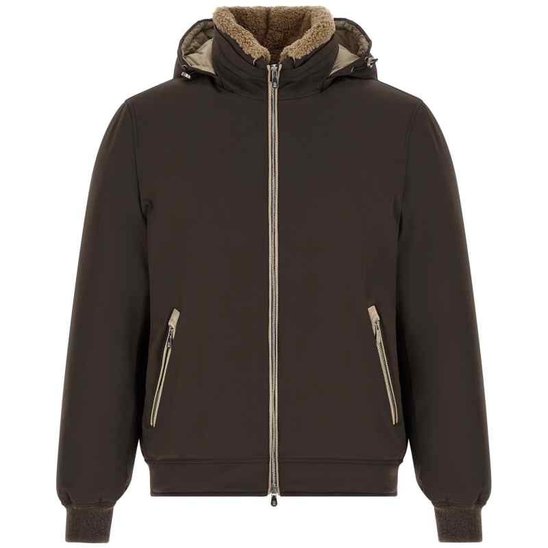 Brunello Cucinelli Detachable Hood Down Jacket