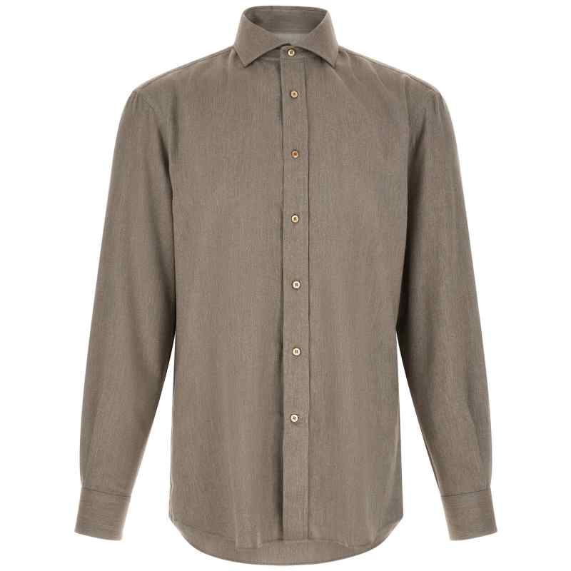 Brunello Cucinelli Herringbone Shirt