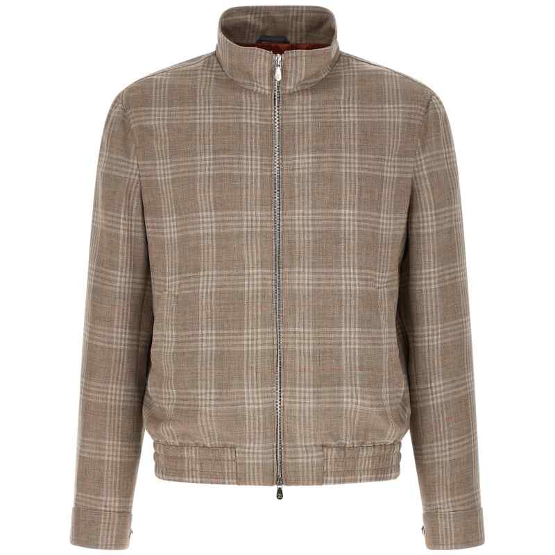 MZ4306580C1025_01_M_2026-06-24T09-07-21.593Z Brunello Cucinelli Tartan Jacket