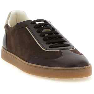 Brunello Cucinelli Suede And Smooth Calf Sneakers