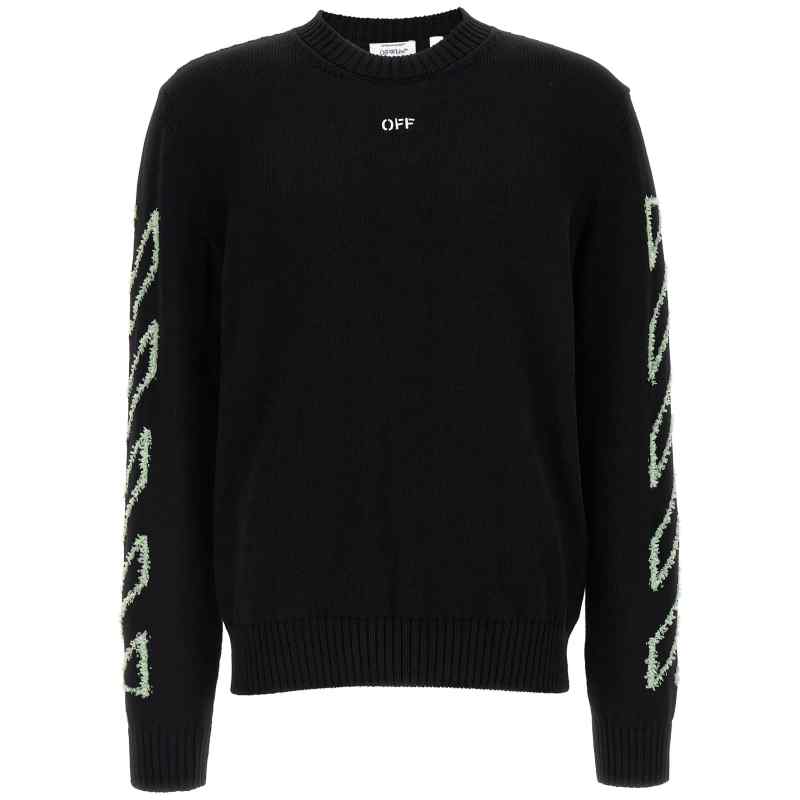 OMHE087S26KNI00100010001_01_M_2026-01-14T09-39-10.034Z Off White Diag Outline Sweater
