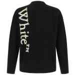 Off White Vertical Bookish Sweater
