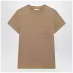Max Mara Camel cotton jersey T-shirt