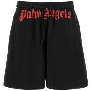 Palm Angels Logo Bermuda Shorts