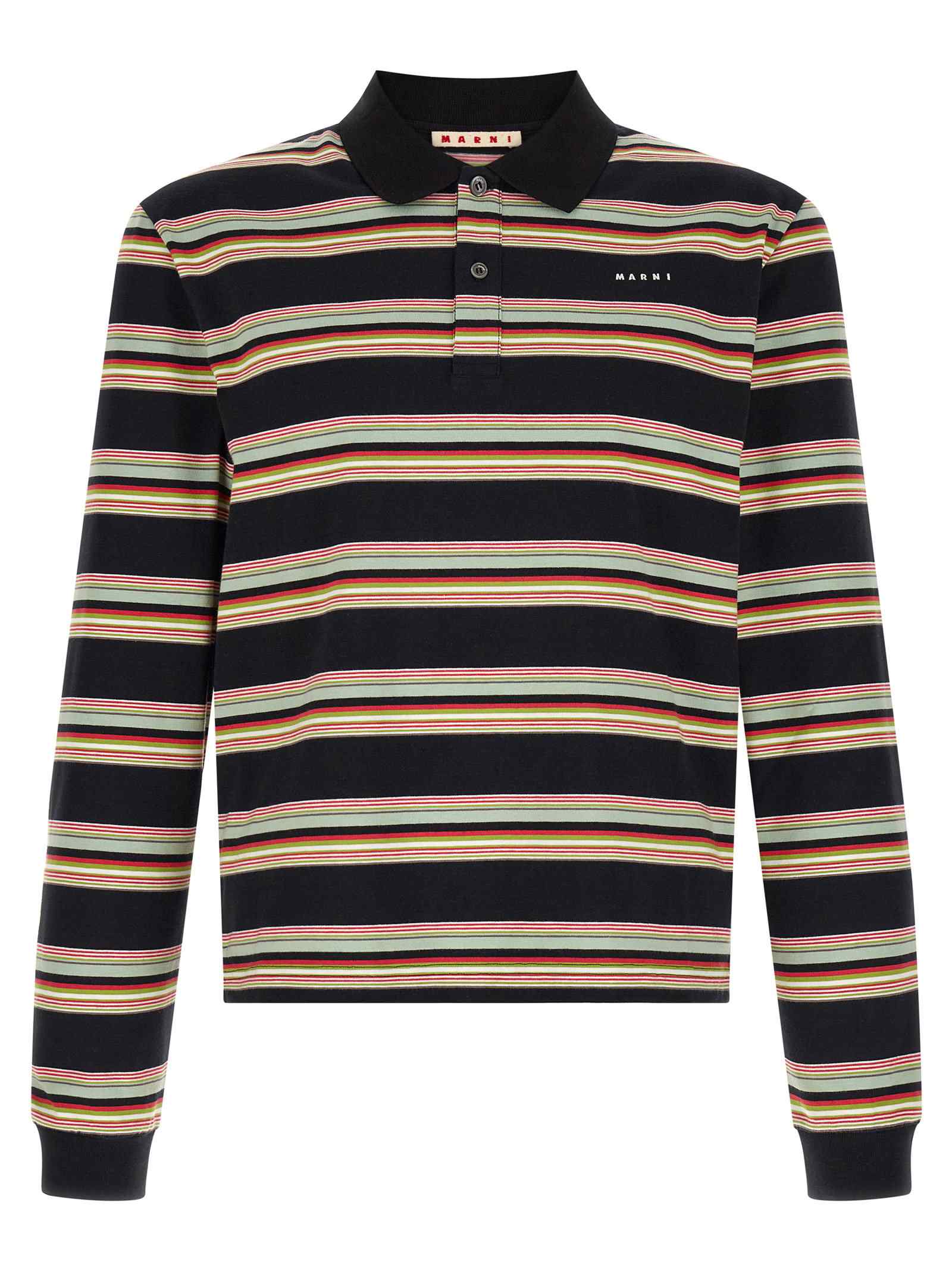 Marni Striped Polo Shirt