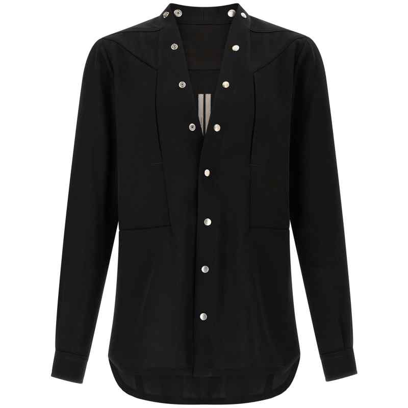 Rick Owens Larry Frogpocket Shirt