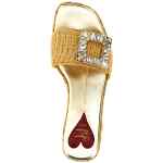 Roger Vivier Raffia Jewel Sandals
