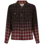 Maison Margiela Check Shirt With Gradient Effect