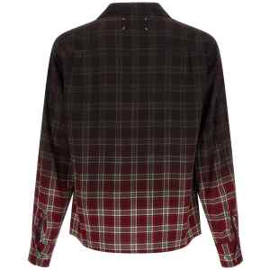 Maison Margiela Check Shirt With Gradient Effect