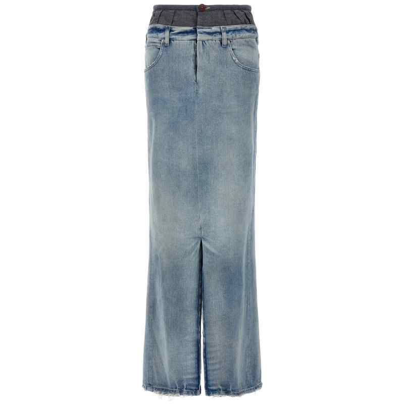 S51MI0006S30383961_01_M_2025-02-24T10-38-50.273Z-1 Maison Margiela Slits Denim Skirt