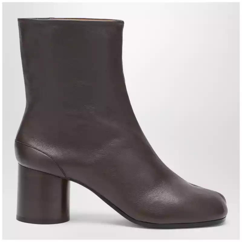 Maison Margiela Mocha brown Tabi ankle boots