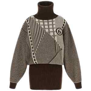 Mm6 Maison Margiela Numeric Signature Mm6 Reversible Dress