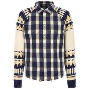 Dsquared2 Classic Check Drawstring Shirt