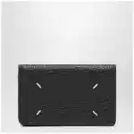 Maison Margiela Black Four Stitches card holder
