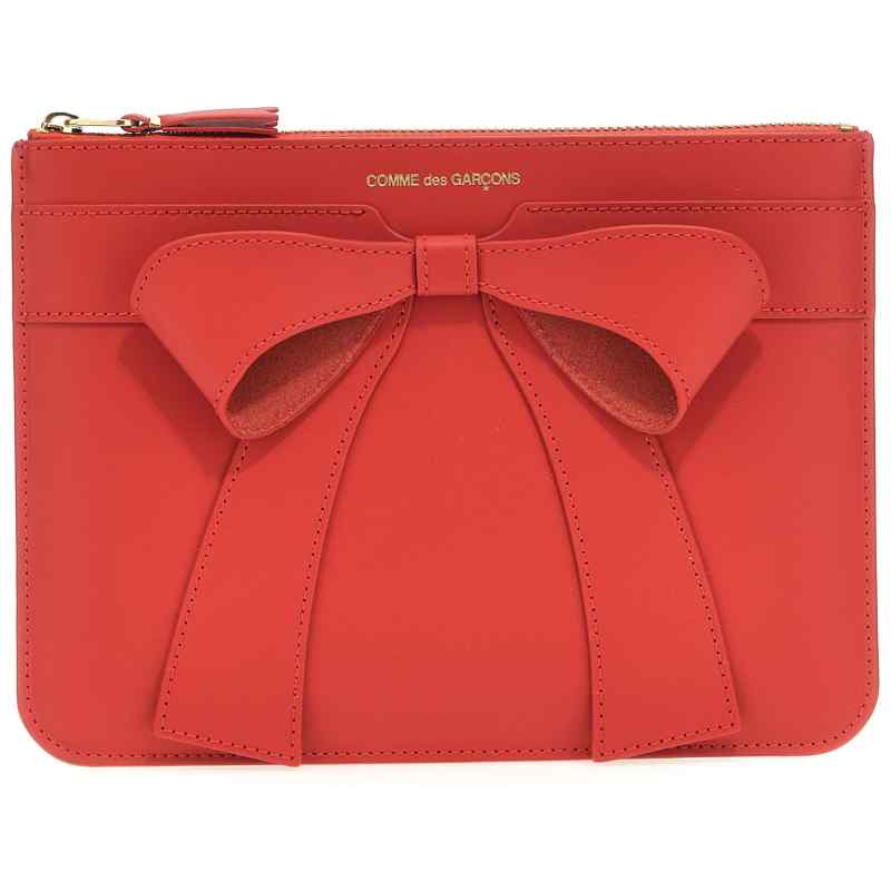SA5100BBRED_01_M_2025-02-27T10-20-35.48Z Comme Des Garcons Wallet Big Bow Wallet