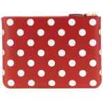 Comme Des Garcons Wallet Polka Dots Printed Wallet