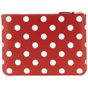 Comme Des Garcons Wallet Polka Dots Printed Wallet