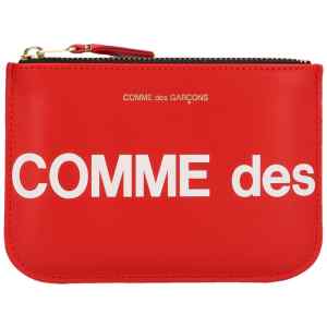 Comme Des Garcons Wallet Huge Logo Purse