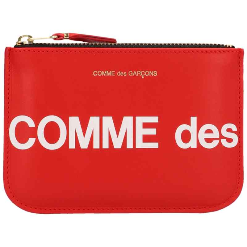 Comme Des Garcons Wallet Huge Logo Purse