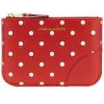 Comme Des Garcons Wallet Polka Dots Printed Card Holder