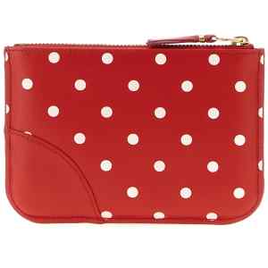 Comme Des Garcons Wallet Polka Dots Printed Card Holder