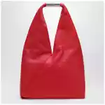 MM6 Maison Margiela Medium Red Japanese Bag Jewel Handle
