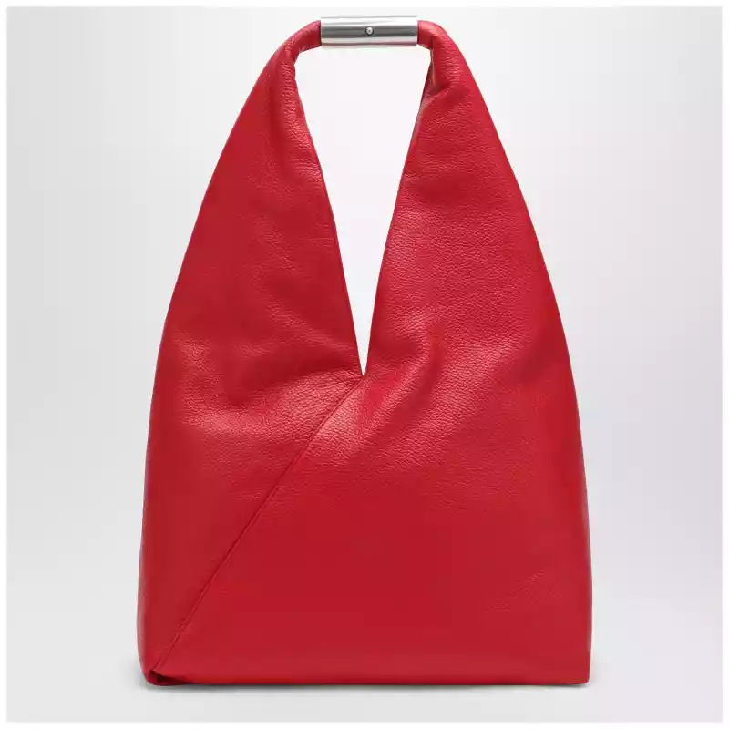 MM6 Maison Margiela Medium Red Japanese Bag Jewel Handle