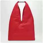MM6 Maison Margiela Medium Red Japanese Bag Jewel Handle