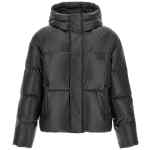 Mm6 Maison Margiela Lacquered Finish Down Jacket