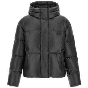 Mm6 Maison Margiela Lacquered Finish Down Jacket