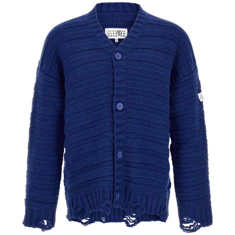SH0HP0005M13040483_01_M_2026-06-30T10-47-00.9Z Mm6 Maison Margiela Distressed Wool Cardigan