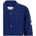 Mm6 Maison Margiela Distressed Wool Cardigan