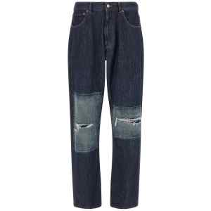 Mm6 Maison Margiela Patchwork Insert Jeans