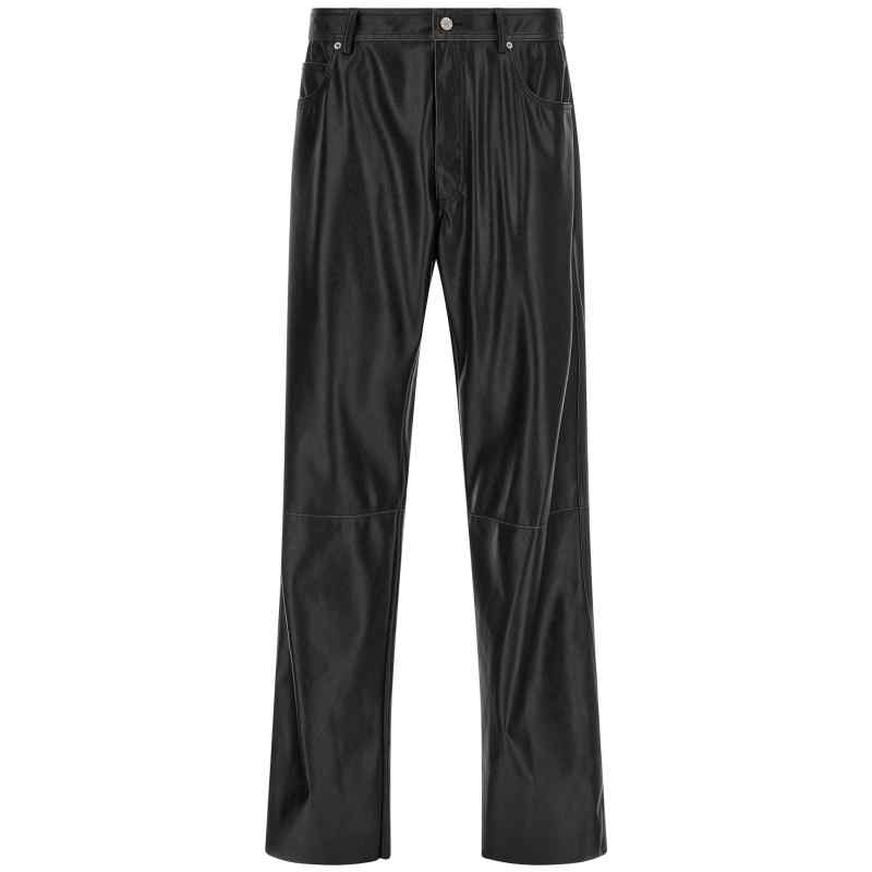 SH0LA0046M35455900_01_M_2026-06-26T08-03-39.852Z Mm6 Maison Margiela Leather-effect Pants
