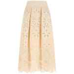 Elie Saab Carving Embroidery Skirt