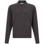 Lemaire Mouliné Wool Polo Shirt