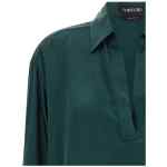 Tom Ford Satin Silk Polo Shirt
