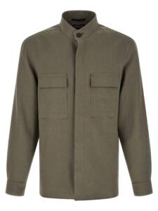 Zegna Oasi Lino Overshirt