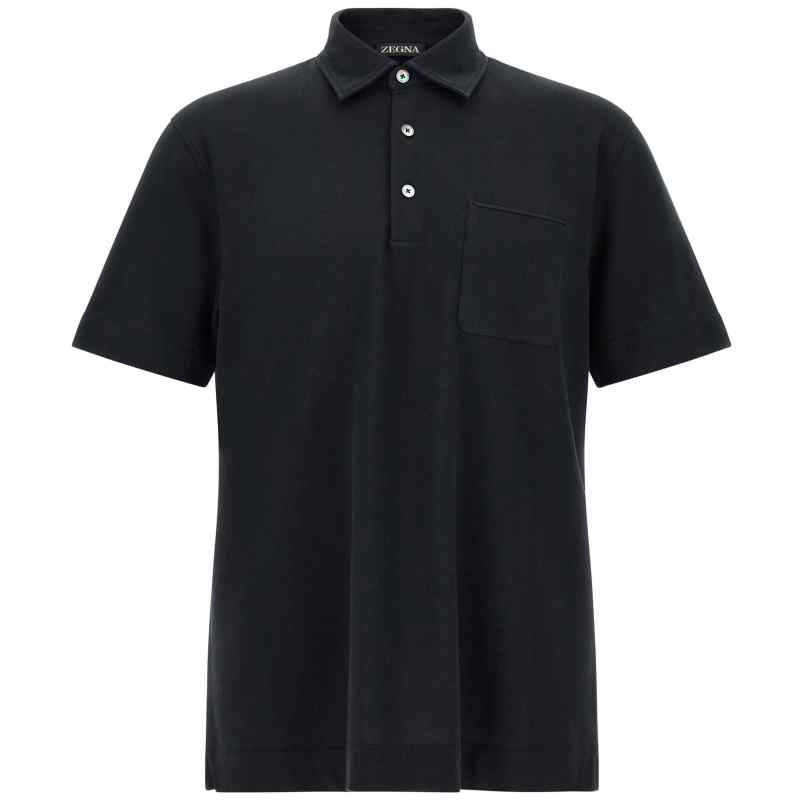 Zegna Polo Shirt With Pocket