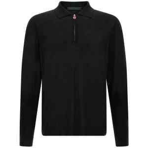 Kiton Wool Polo Shirt 14 Microns