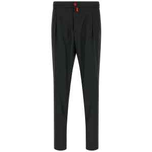 Kiton Red Button Pants