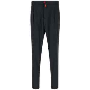 Kiton Red Button Pants