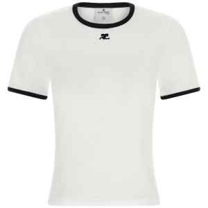 Courreges Signature Contrast T-shirt