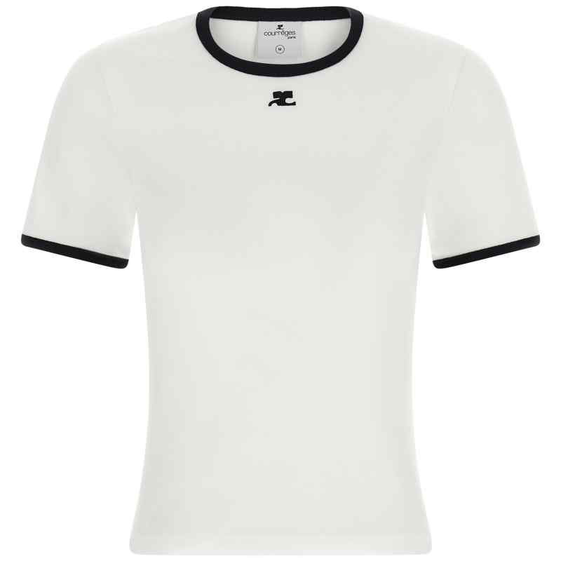 Courreges Signature Contrast T-shirt