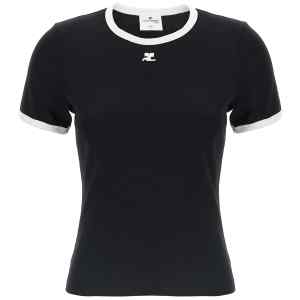 Courreges Signature Contrast T-shirt