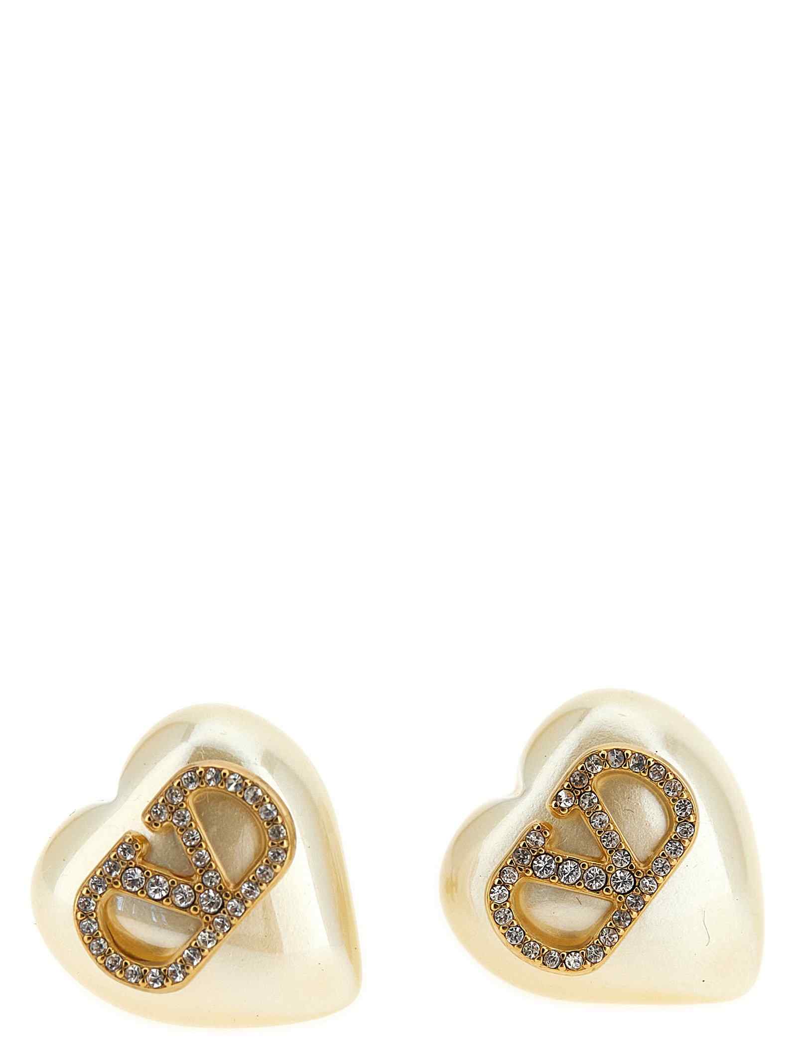 Valentino Garavani Heart Earrings