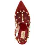 Valentino Garavani Rockstudankle Strap Pumps