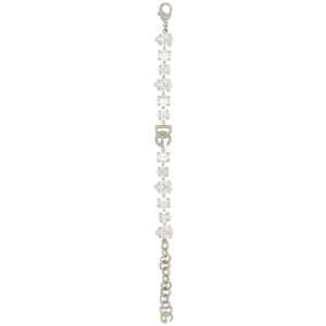 Dolce & Gabbana Bracelet With Rhinestones And Logo