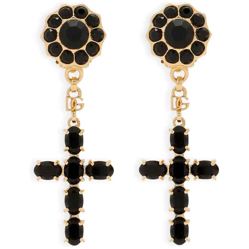 WEQ6D2W1111ZOO00_01_M_2026-07-16T09-38-41.925Z Dolce & Gabbana Cross Pendant Earrings