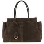 Tod's Medium Suede Shopping Bag